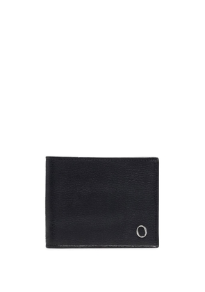 Orciani logo-plaque bifold wallet - Black
