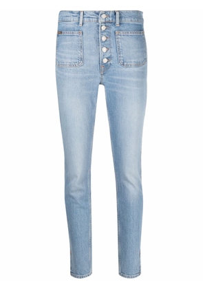 Polo Ralph Lauren button-down skinny-cut jeans - Blue