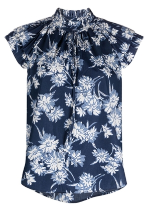 Polo Ralph Lauren floral-print blouse - Blue