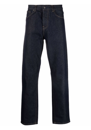 Carhartt WIP mid-rise straight-leg jeans - Blue