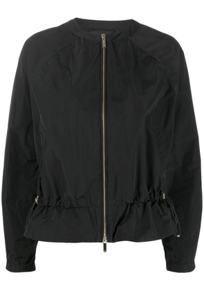 Woolrich round-neck zipped jacket - Black