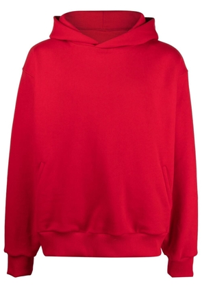 STYLAND logo patch hoodie - Red