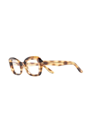Lapima Olivia square-frame glasses - Brown