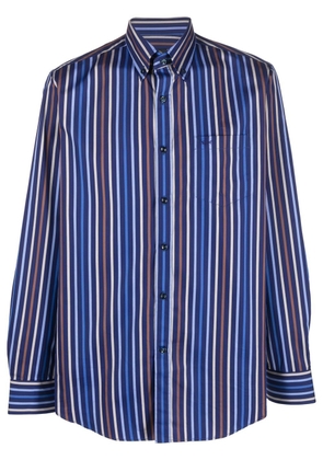 Paul & Shark striped button-up shirt - Blue