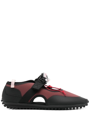 Cecilie Bahnsen Sara cut-out detail sneakers - Red