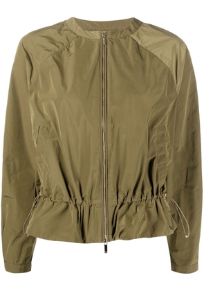 Woolrich round-neck zipped jacket - Green