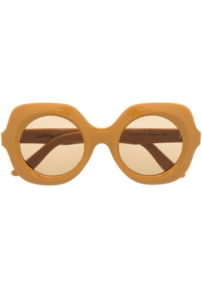 Lapima Lisa oversize-frame sunglasses - Orange