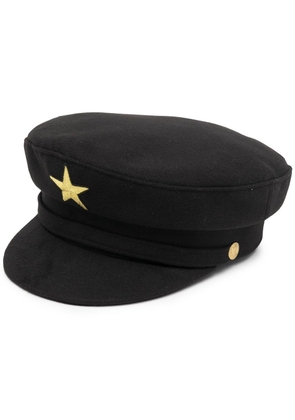 Manokhi embroidered star cap - Black