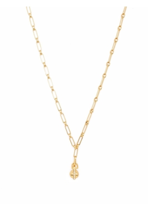 Missoma Aegis chain pavé sphere pendant necklace - Gold