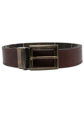 Barbour buckle leather belt - Brown