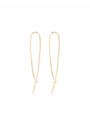 THE ALKEMISTRY 18kt yellow gold Wave threader earrings