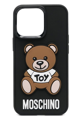 Moschino Teddy Bear iPhone 13 Pro case - Black