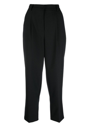 Semicouture straight-leg tailored trousers - Black