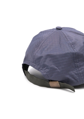 Mackintosh TIPPING panelled RAINTEC baseball cap - Blue