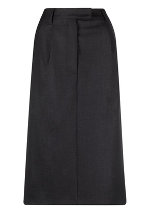 Prada high waist midi skirt - Grey