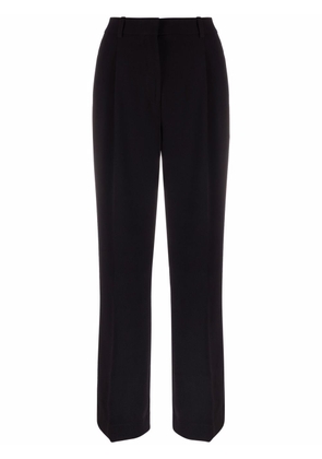 Holzweiler straight-leg pleated trousers - Black