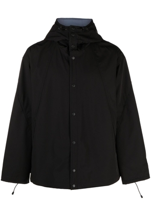OUR LEGACY high-neck hooded jacket - Black