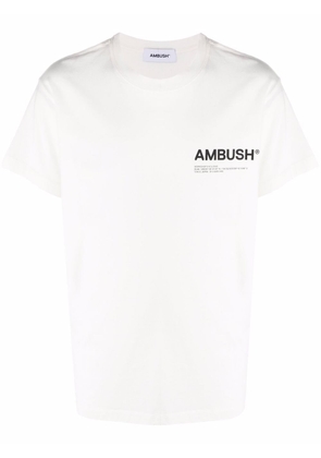 AMBUSH logo-print T-shirt - White