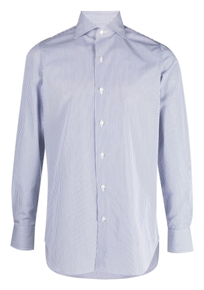 Finamore 1925 Napoli spread-collar cotton shirt - White