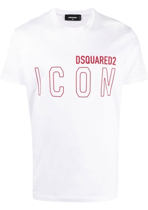 DSQUARED2 Icon logo-print T-shirt - White