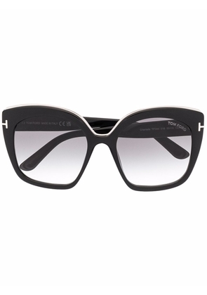 TOM FORD Eyewear oversized-frame sunglasses - Black
