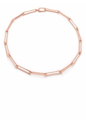 Monica Vinader Alta-long-link necklace - Pink