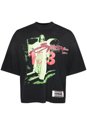 RRR123 Jesus Sport cotton T-shirt - Black