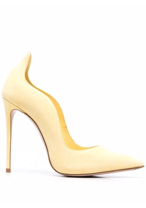 Le Silla Ivy scalloped pumps - Yellow