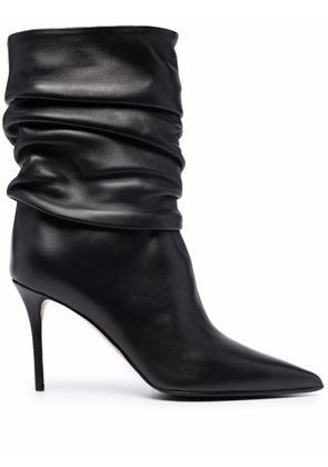 Le Silla Eva scrunched ankle boots - Black