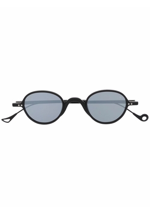 Eyepetizer round-frame tinted sunglasses - Black