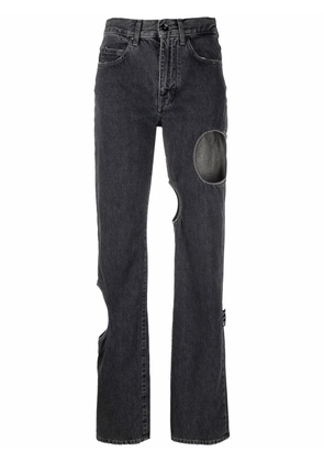 Off-White Meteor straight-leg jeans - Grey