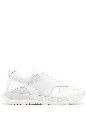 Dsquared2 panelled low-top sneakers - White
