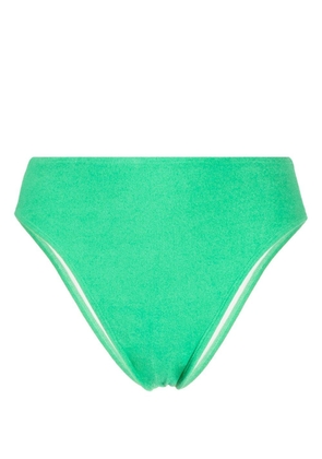 Faithfull the Brand Chania high-waist bikini bottoms - Green