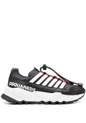 Dsquared2 logo-print drawstring sneakers - Black