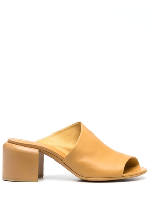 Officine Creative Ethel leather mules - Yellow