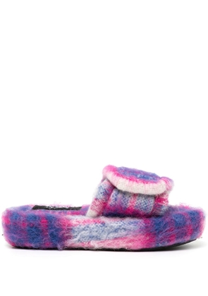 DUOltd Volume check slippers - Purple