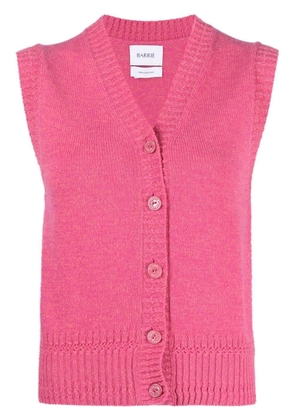 Barrie V-neck cashmere cardigan - Pink