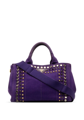 Prada Pre-Owned 2013-2023 Canapa tote bag - Purple