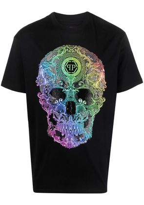 Philipp Plein baroque skull-print T-shirt - Black