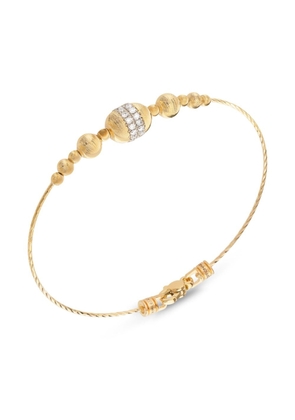 Officina Bernardi 18kt yellow gold Empire diamond bangle bracelet