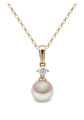 Yoko London 18kt yellow gold Classic pearl necklace
