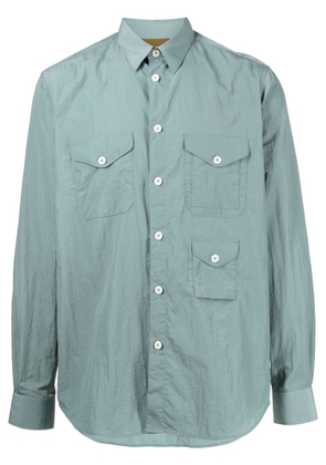 Paul Smith patch-pocket long-sleeve shirt - Green