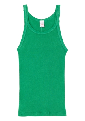 RE/DONE ribbed-knit tank top - Green