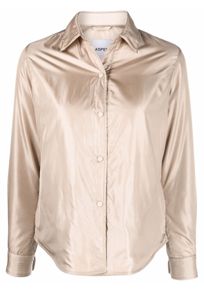 ASPESI padded shirt jacket - Neutrals