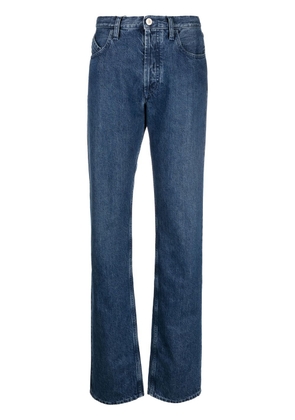 The Attico straight-leg denim jeans - Blue