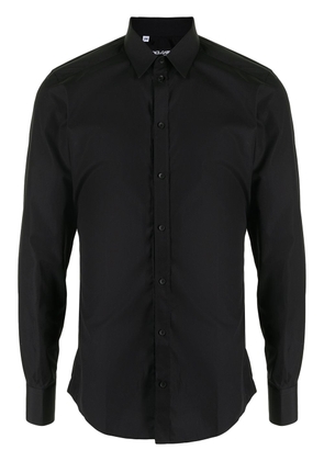 Dolce & Gabbana button-down poplin shirt - Black