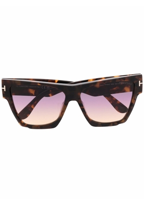 TOM FORD Eyewear FT0942 oversized sunglasses - Brown