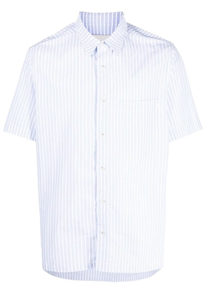 Nanushka striped short-sleeve shirt - White