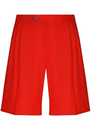 Dolce & Gabbana tailored linen shorts - Orange