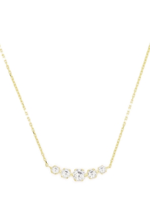 Dinny Hall 14kt yellow gold Elyhara diamond scoop necklace